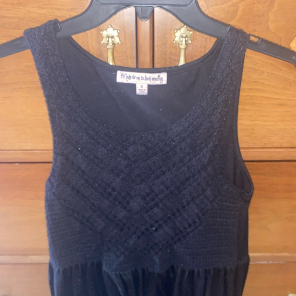 Knitted maxi